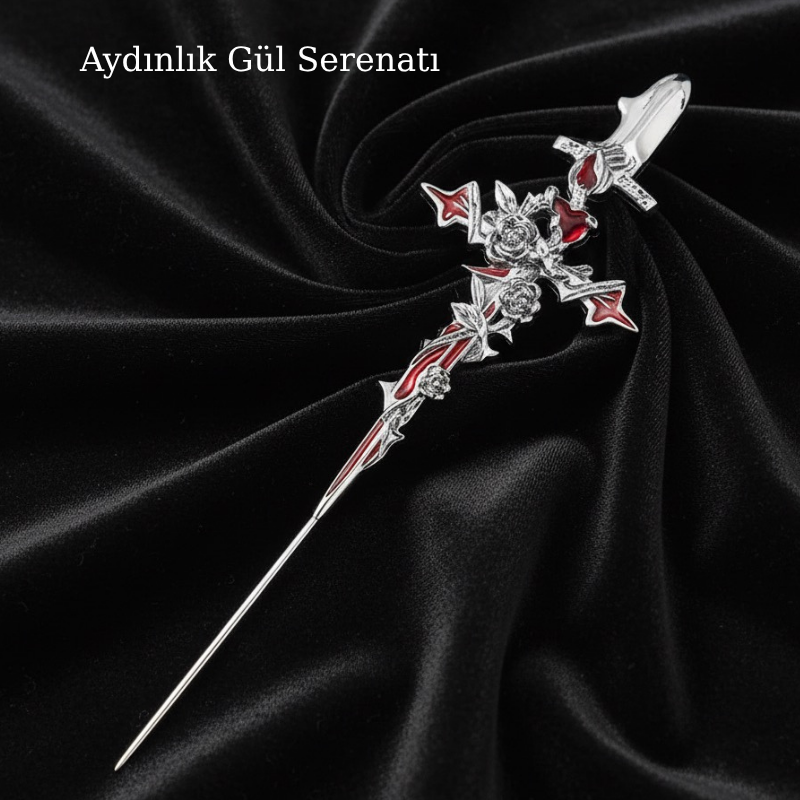 Wymorin Kara Gece Küpeler