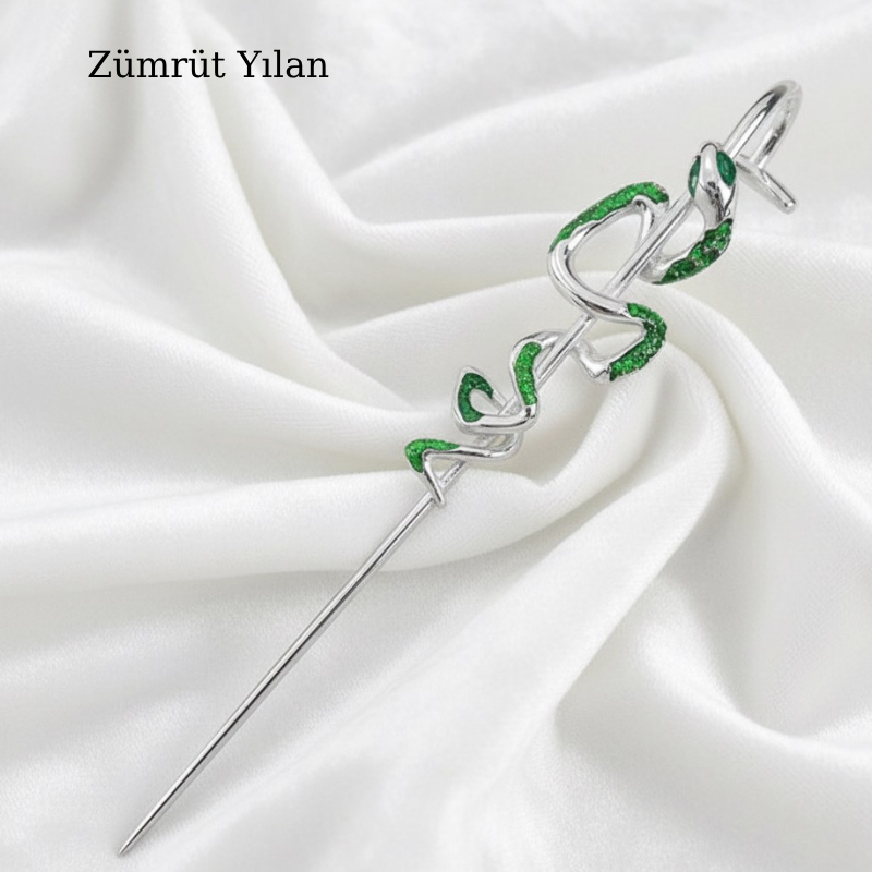 Wymorin Kara Gece Küpeler