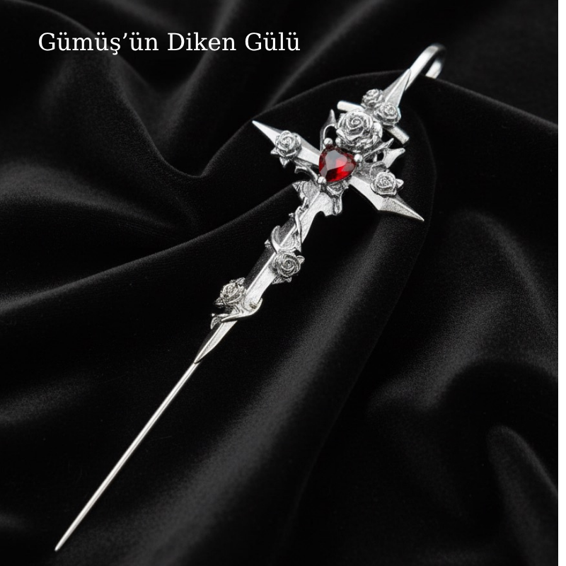 Wymorin Kara Gece Küpeler