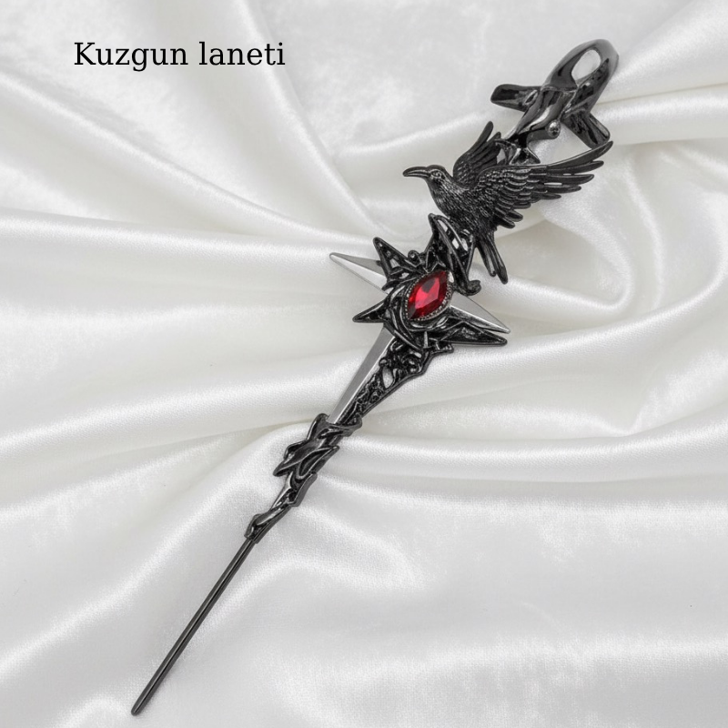 Wymorin Kara Gece Küpeler